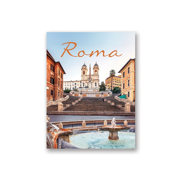 Magnete in metallo That's Italia con Piazza di Spagna a Roma