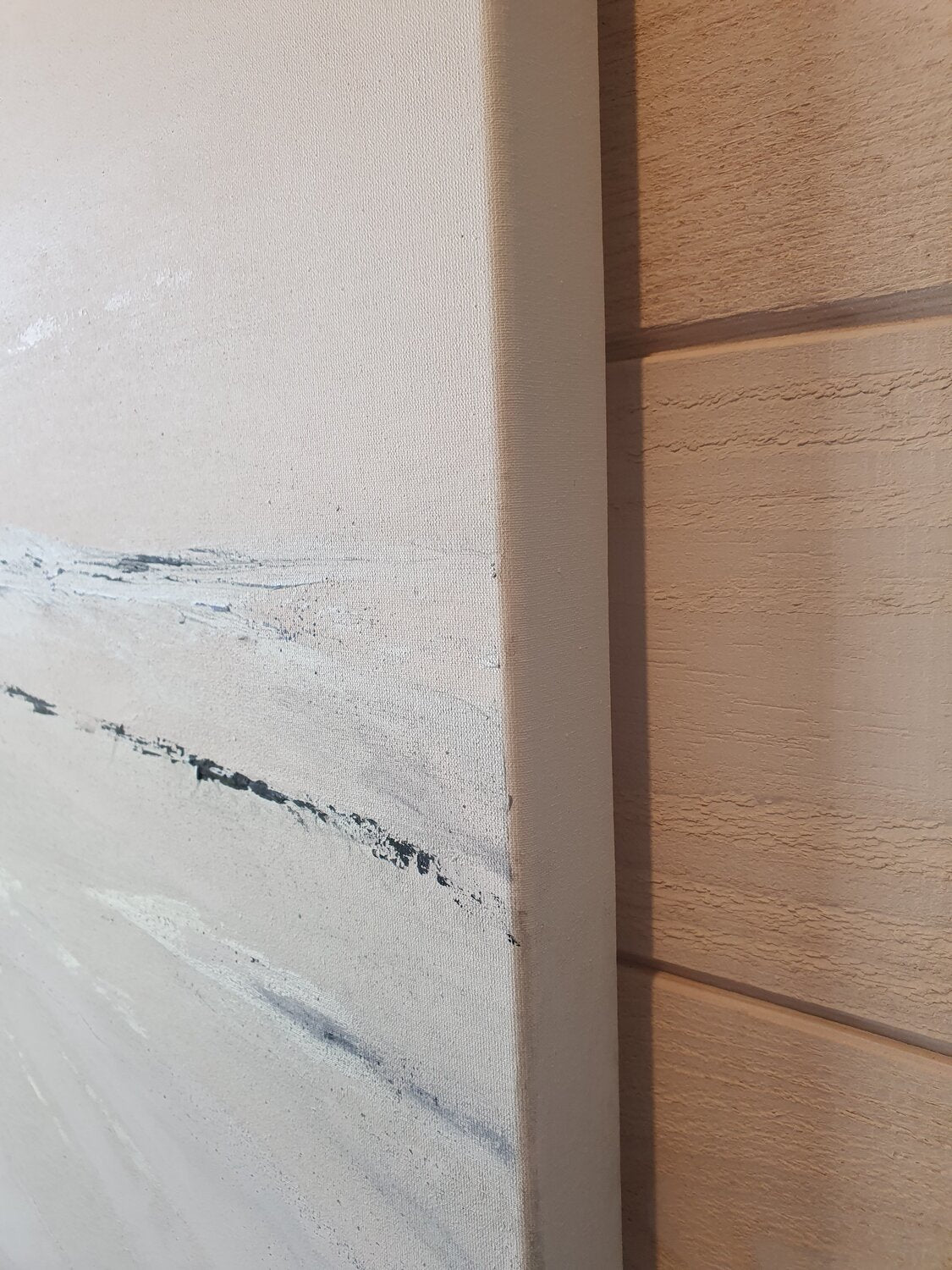 Nacre – Dipinto Originale di Pascal Macé, Acrilico su tessuto, 80 × 80 cm