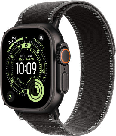 APPLE Watch Ultra 3 GPS + Cellular, Cassa in titanio nero (49 mm) con Alpine Loop nero - Medium