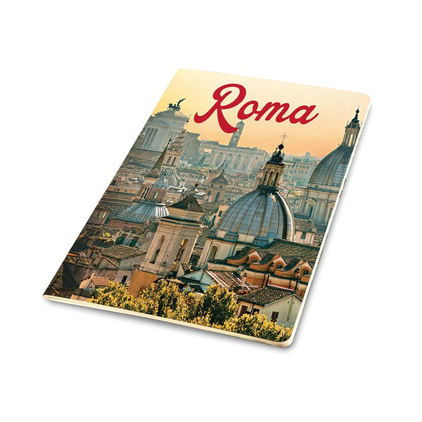 Quaderno A5 That's Italia con panorama di Roma