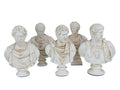 Set di 5 Busti dei Buoni Imperatori Romani