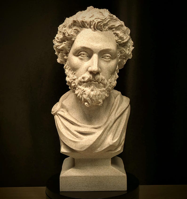 Busto di Marco Aurelio – Filosofo Stoico