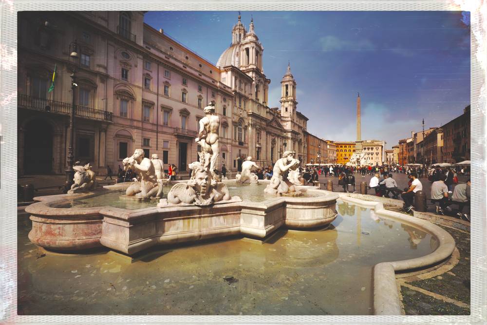 Place Navone – fotografia di Roma, Matthieu Camille Colin