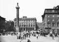 Vista d'epoca di Piazza Colonna a Roma – fotografia di Roma, Alinari Archives, Florence - Bridgeman Images